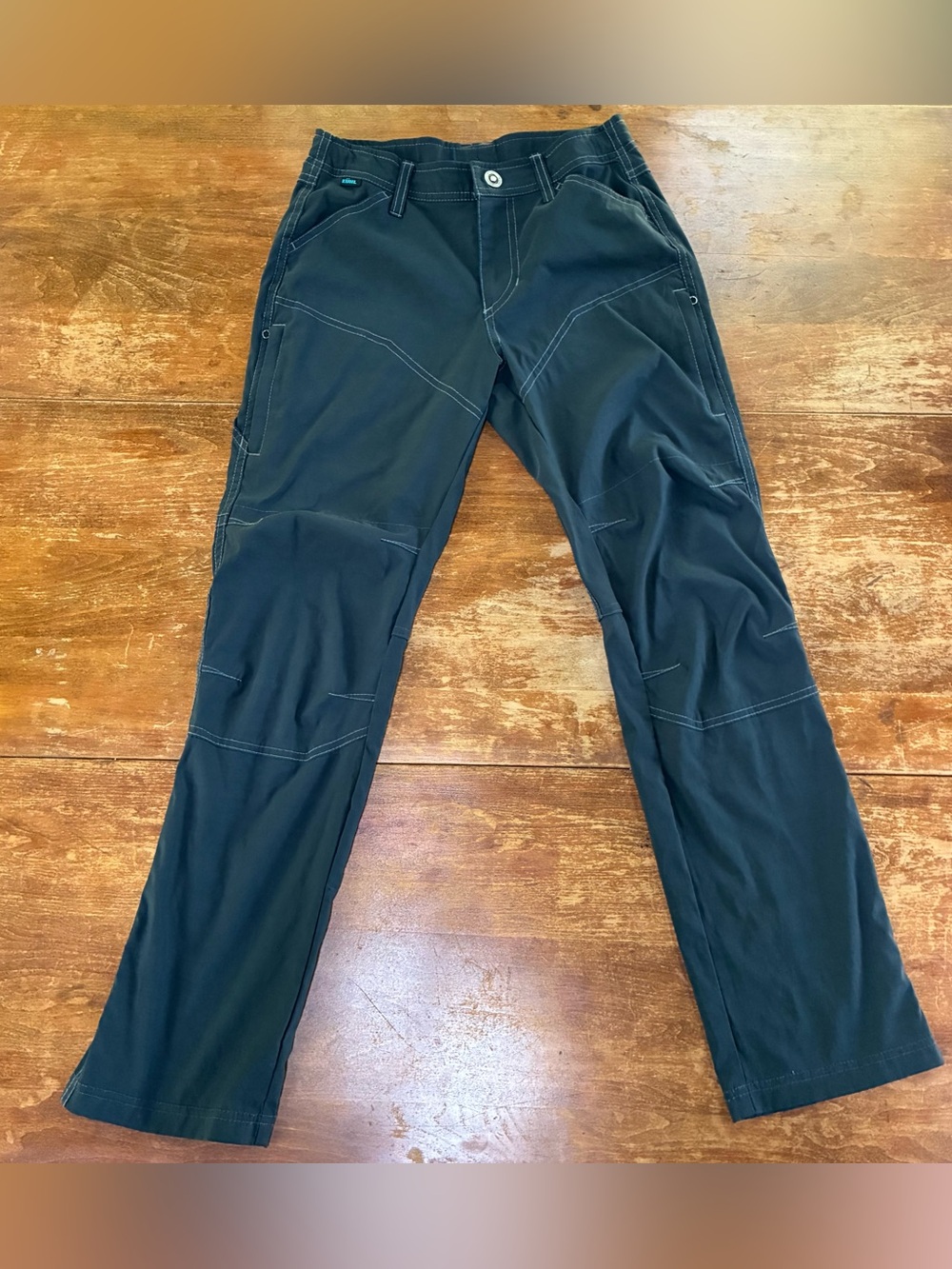 Kuhl Renegade Casual Hiking Pants Dark Grey Boys 10-12